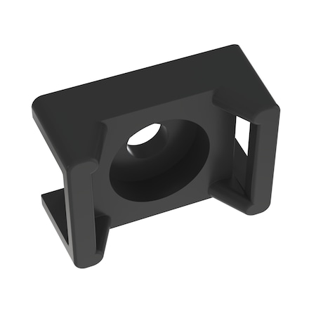 Panduit Cable Tie Mnt, .61" (15.5mm)W, No 8 Scrw (M4), Wthr, TM3S8-M0, PK 1000 TM3S8-M0